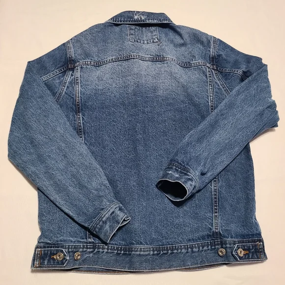 Zara Man Denim Jacket sz XL - Picture 5 of 6